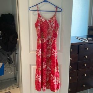 Roxy Hawaiian print dress